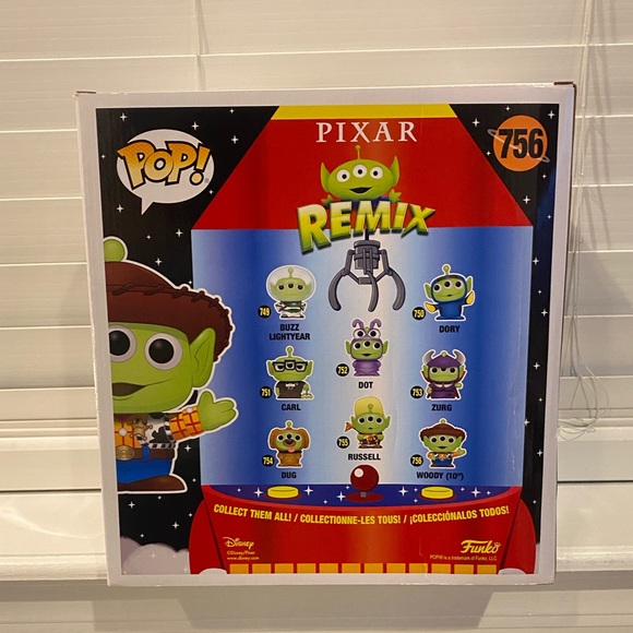 Funko Pop! Disney: Pixar Alien Remix - 10 Inch Alien as Woody Vinyl Figure - Picture 5 of 5